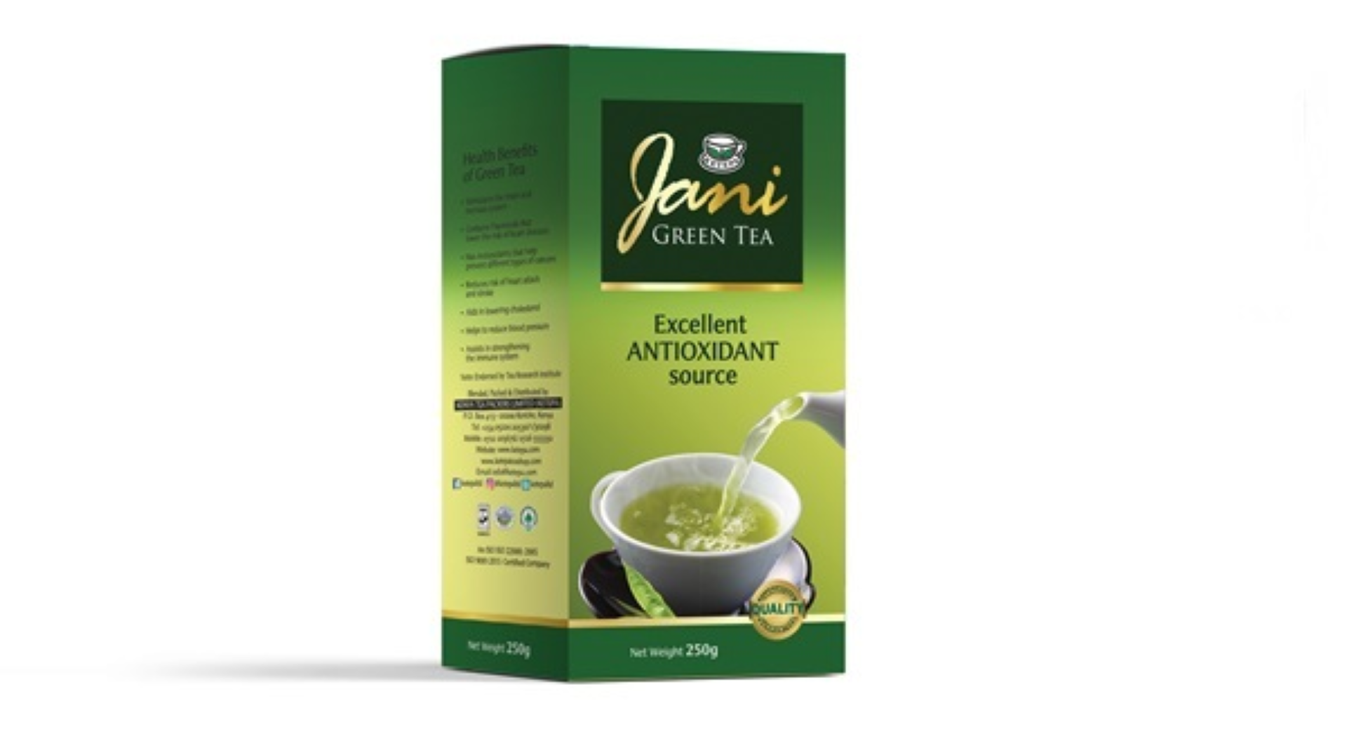 JANI GREEN TEA 250G